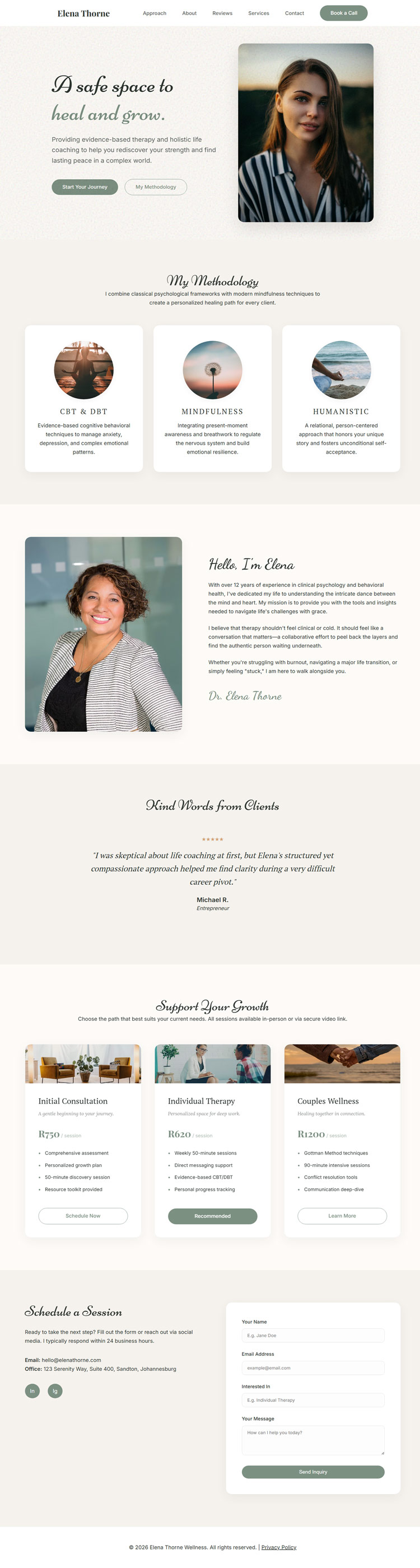 Personal Brand Template