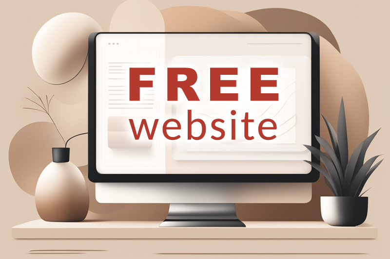Get a professional website with zero upfront design fees during April 2026